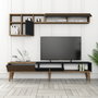 Hanah Home Milan TV - Nogal, Antracita